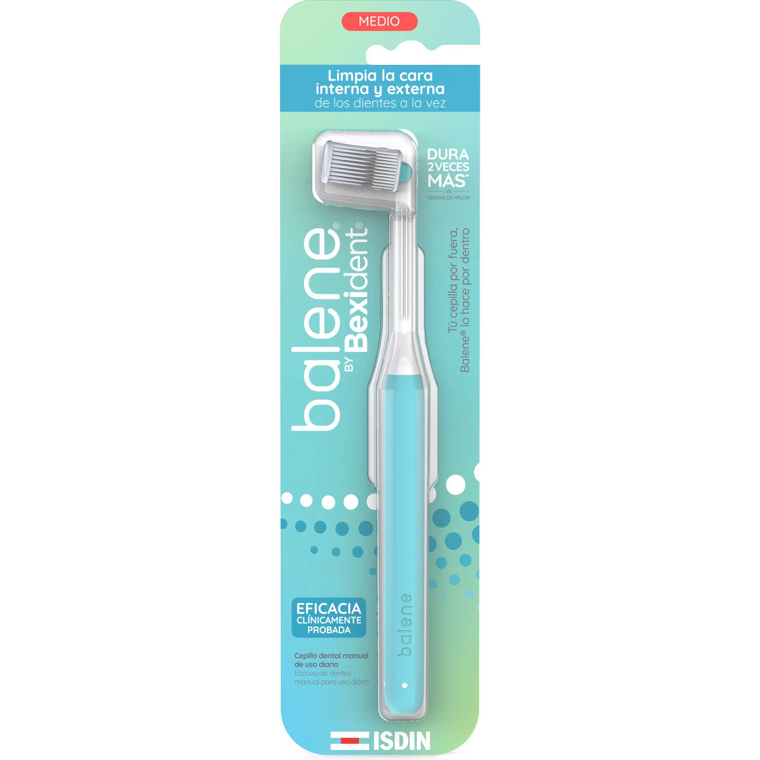 ISDIN Balene By Bexident Cepillo de Dientes Aqua Medio 1 ud