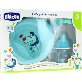 Chicco Set Completo Comida Azul 6 M+