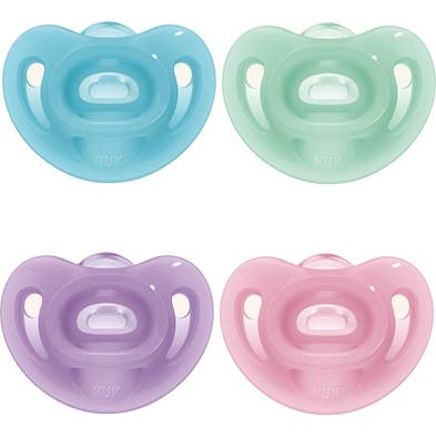 Nuk Sensitive Chupete Silicona 6-18 M 2 uds