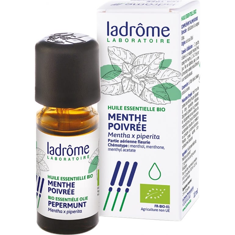 Ladrôme Aceite Esencial Menta Piperita 10 ml
