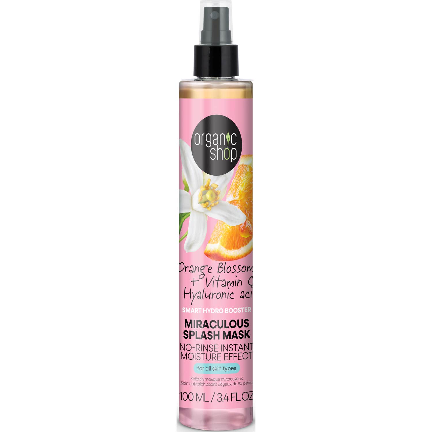 Organic Shop Smart Hydro Booster Miraculous Splash Mask 100ml