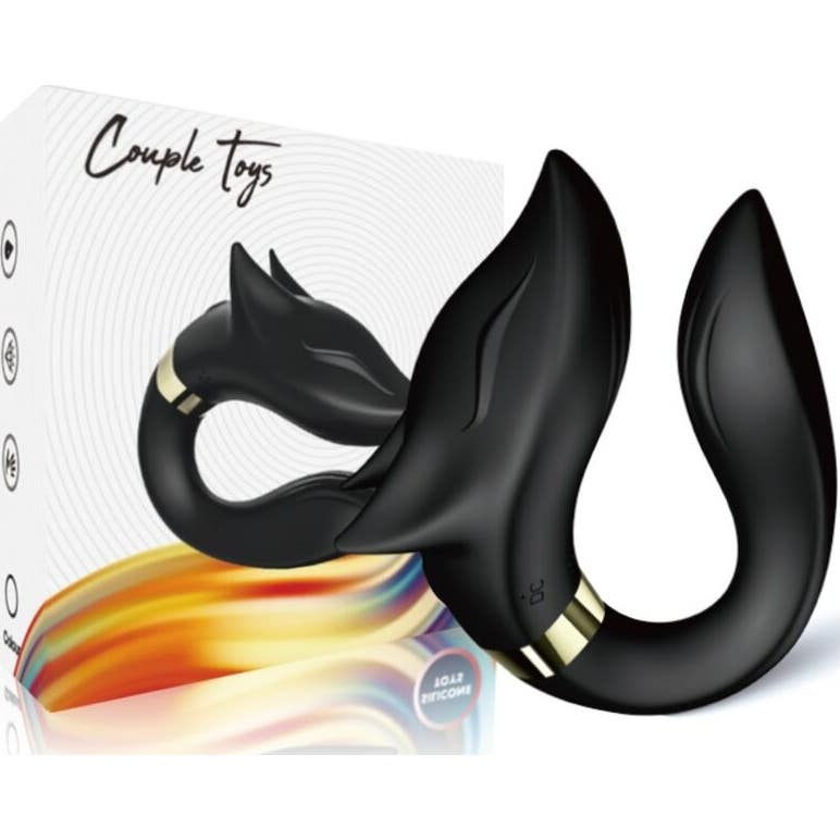 Armony Fox Vibrador Parejas Control Remoto Negro 1ud