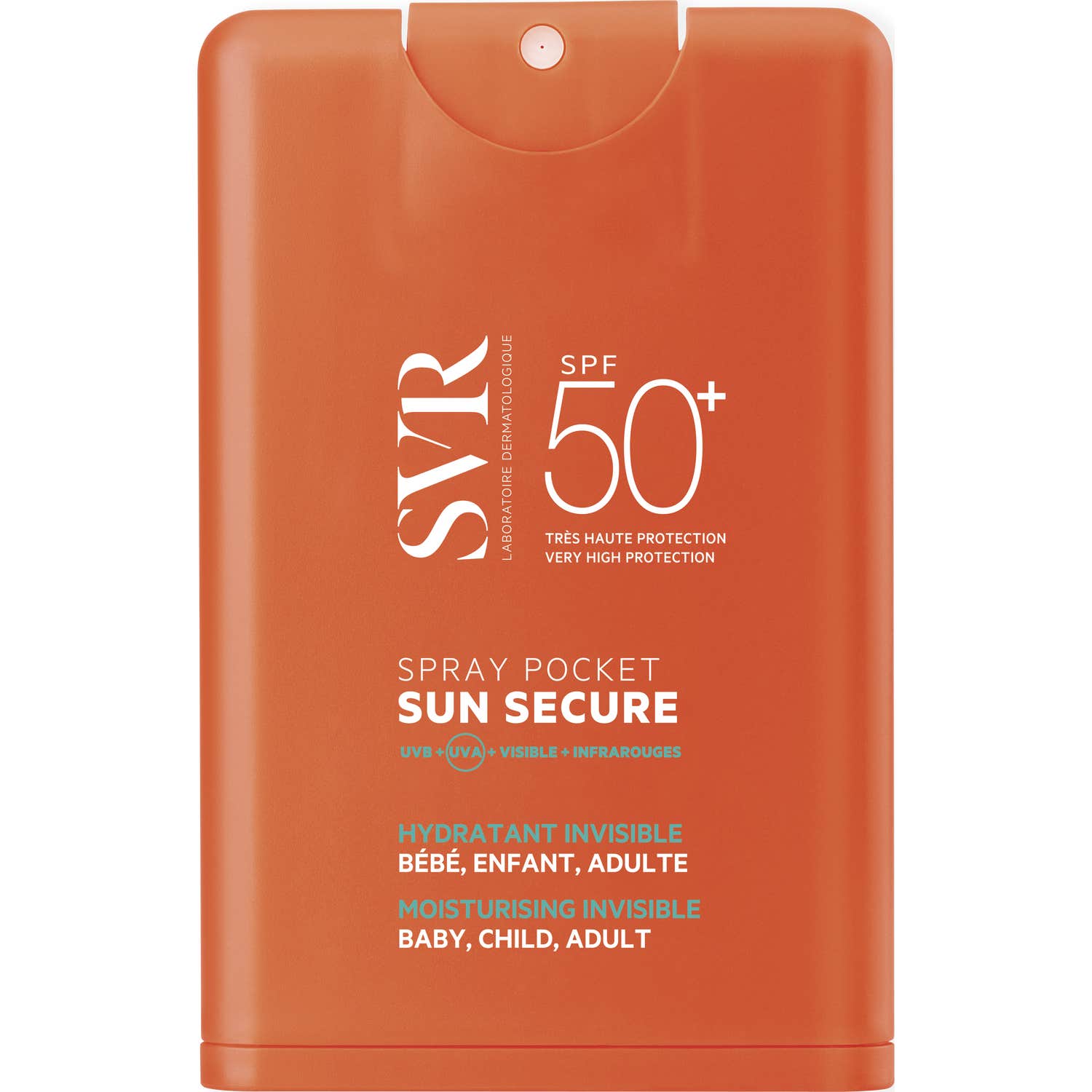 SVR Sun Secure Spray Pocket Protector Solar SPF50+ 20ml