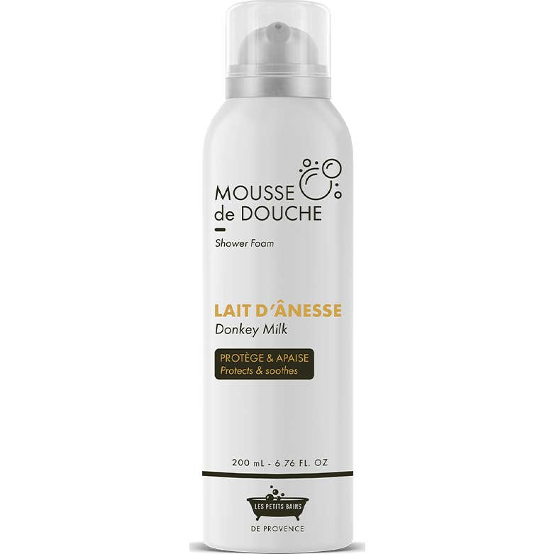 Les Petits Bains de Provence Espuma de Ducha Leche de Burra 200 ml