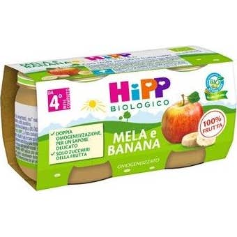 Hipp Manzana Plátano 2x80 g