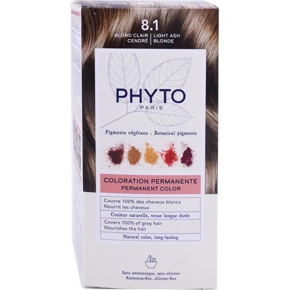 Phyto Color 8.1 Rubio Claro Ceniza 1ud