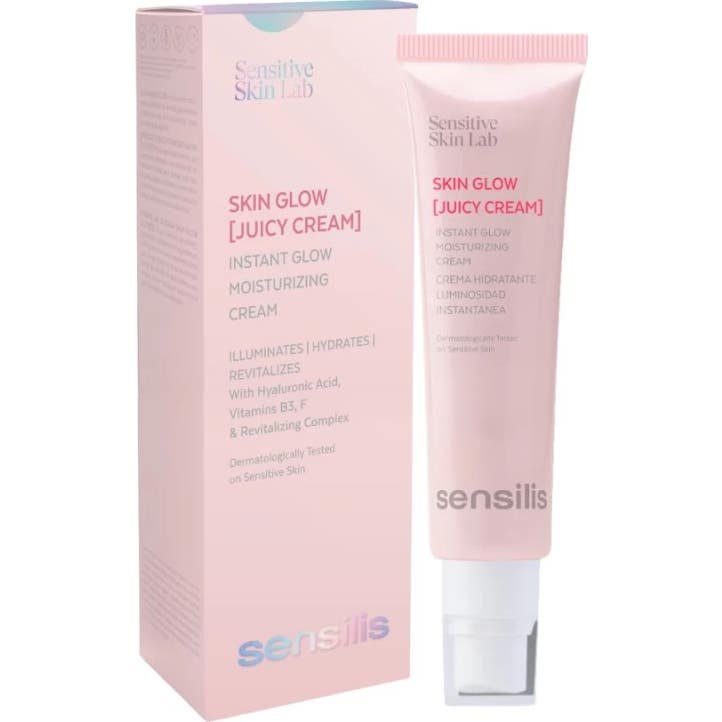 Sensilis Skin Glow [Juicy Cream] Crema Hidratante Luminosidad Instantánea 50ml