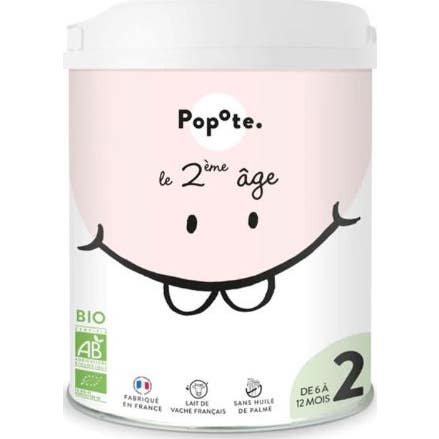 Popote Leche Infantil 2ª Edad Bio 800 g