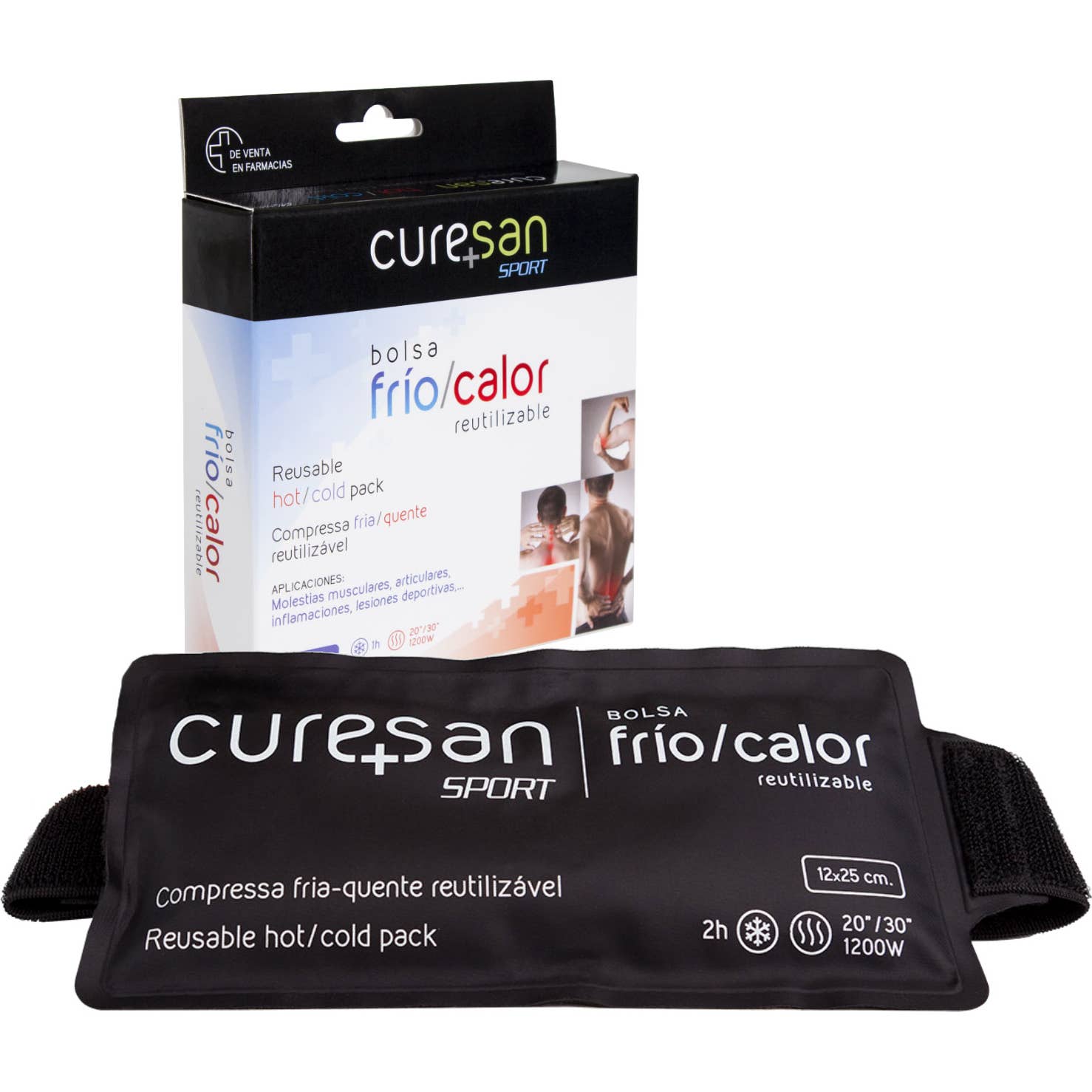 Curesan Bolsa Frío Calor Multifunción 38x14cm 1ud