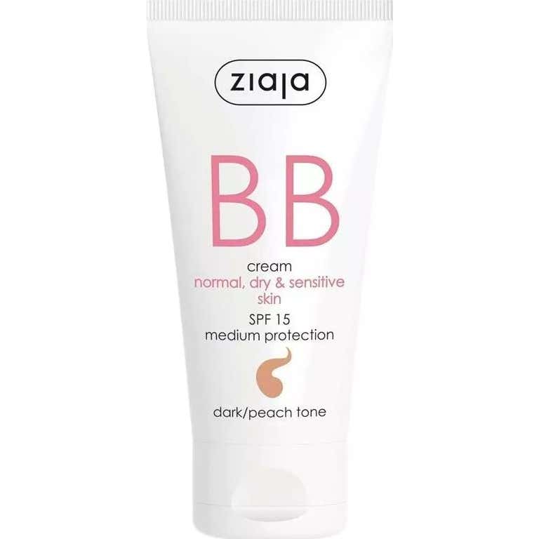 Ziaja Bb Cream Pieles Normales, Secas Y Sensibles SPF15 Tono Oscuro 50 ml