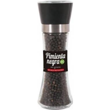 Sol Natural Negra 3 X Molinillo De Cristal Con Pimienta Bio 85 G - Imagen 2