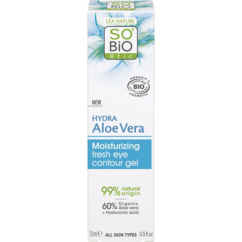 'So''Bio Étic Gel Contorno de Ojos Hidratante Aloe 24H 15ml'