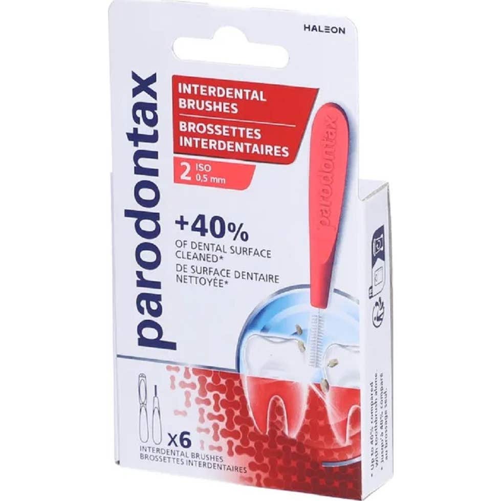Parodontax Cepillo Interdental T2 0,5Mm 6 uds