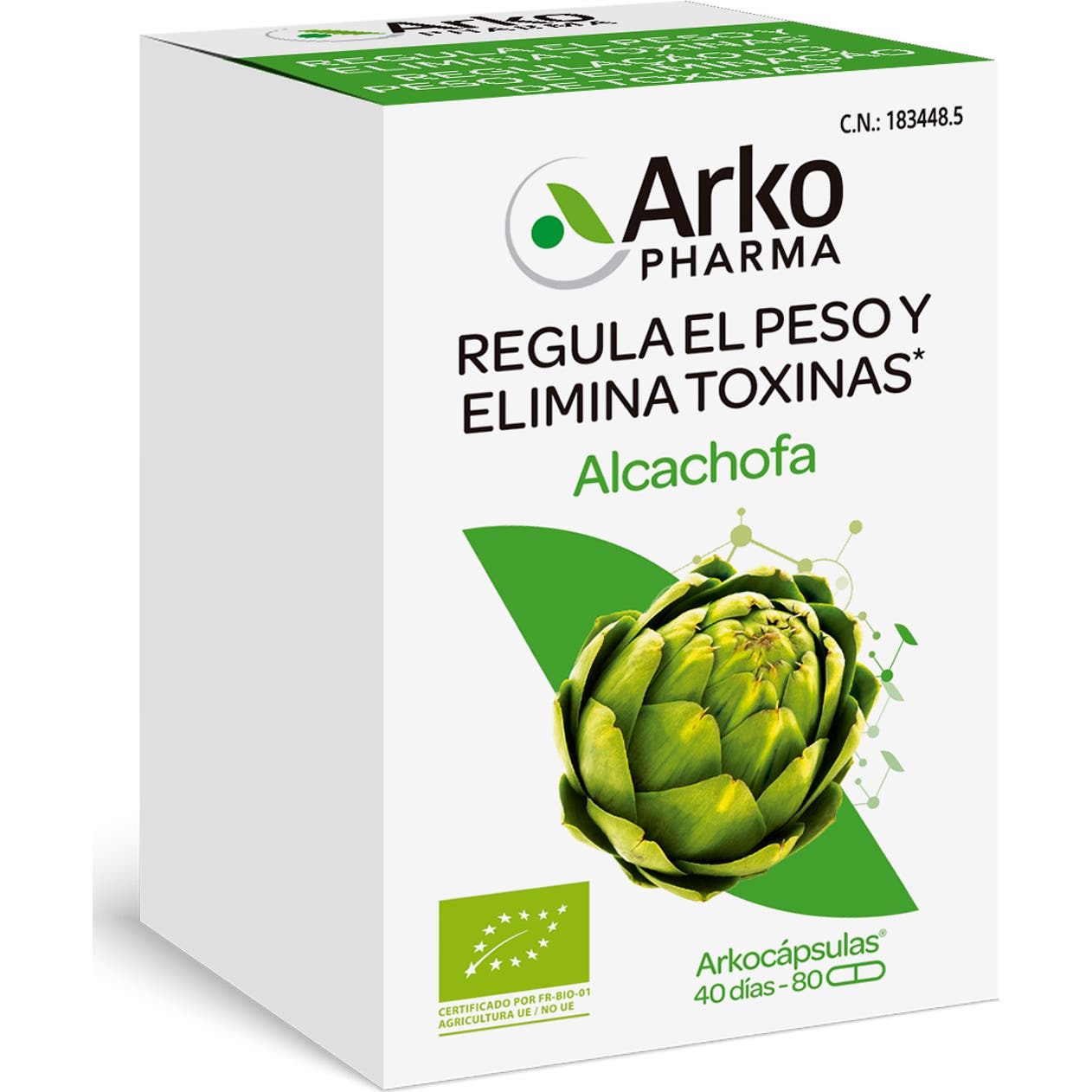 Arkopharma Arkocápsulas Alcachofa BIO 80caps
