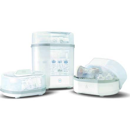 Chicco Set Esterilizador de Vapor Biberones