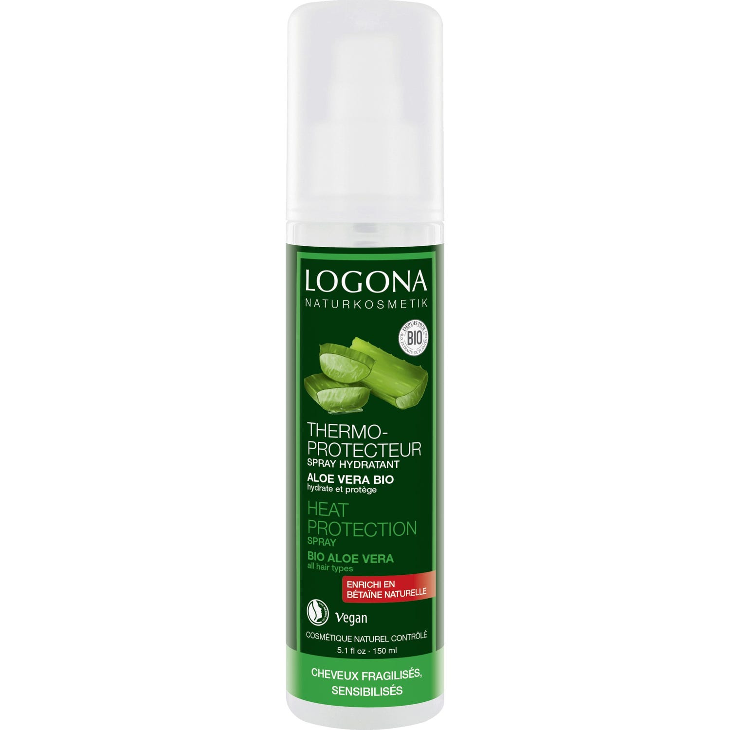 Logona Spray Hydratant Aloe 150 ml