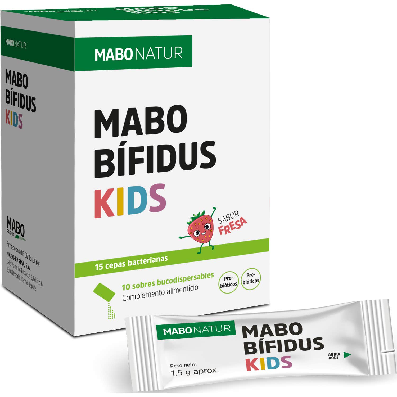 Mabonatur Mabobífidus Kids 10 sobres