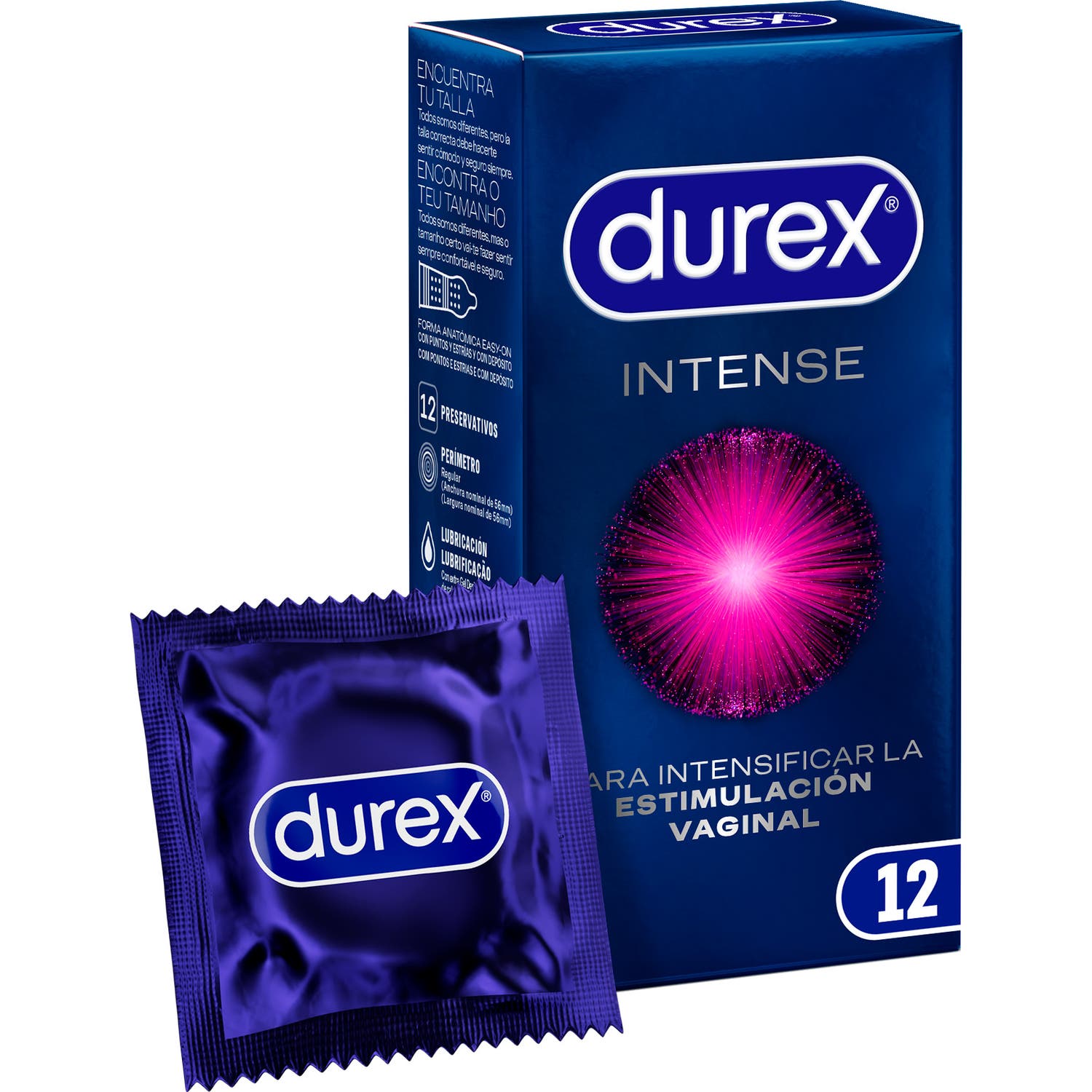 Durex Intense Preservativos 12uds