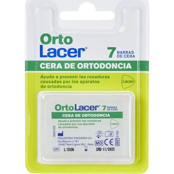 Lacer OrtoLacer Cera de Ortodoncia 7 barras