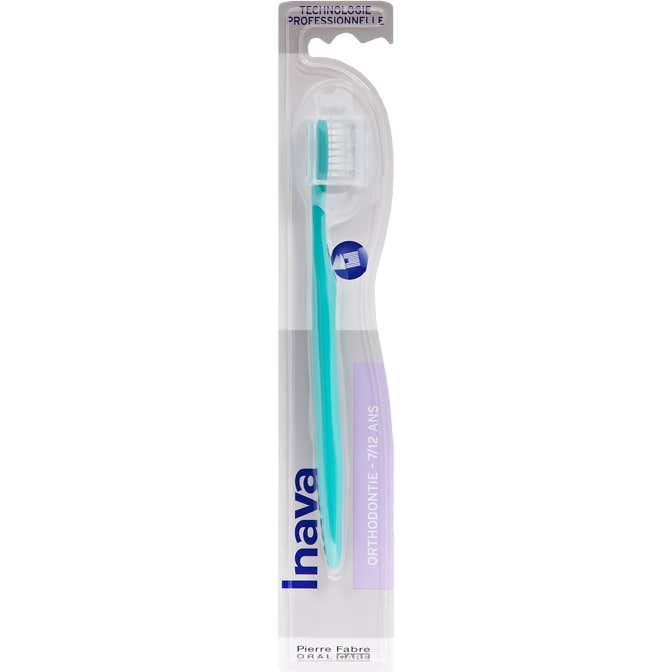Inava Cepillo de Dientes Niños con Aparatos de Ortodoncia 1 ud