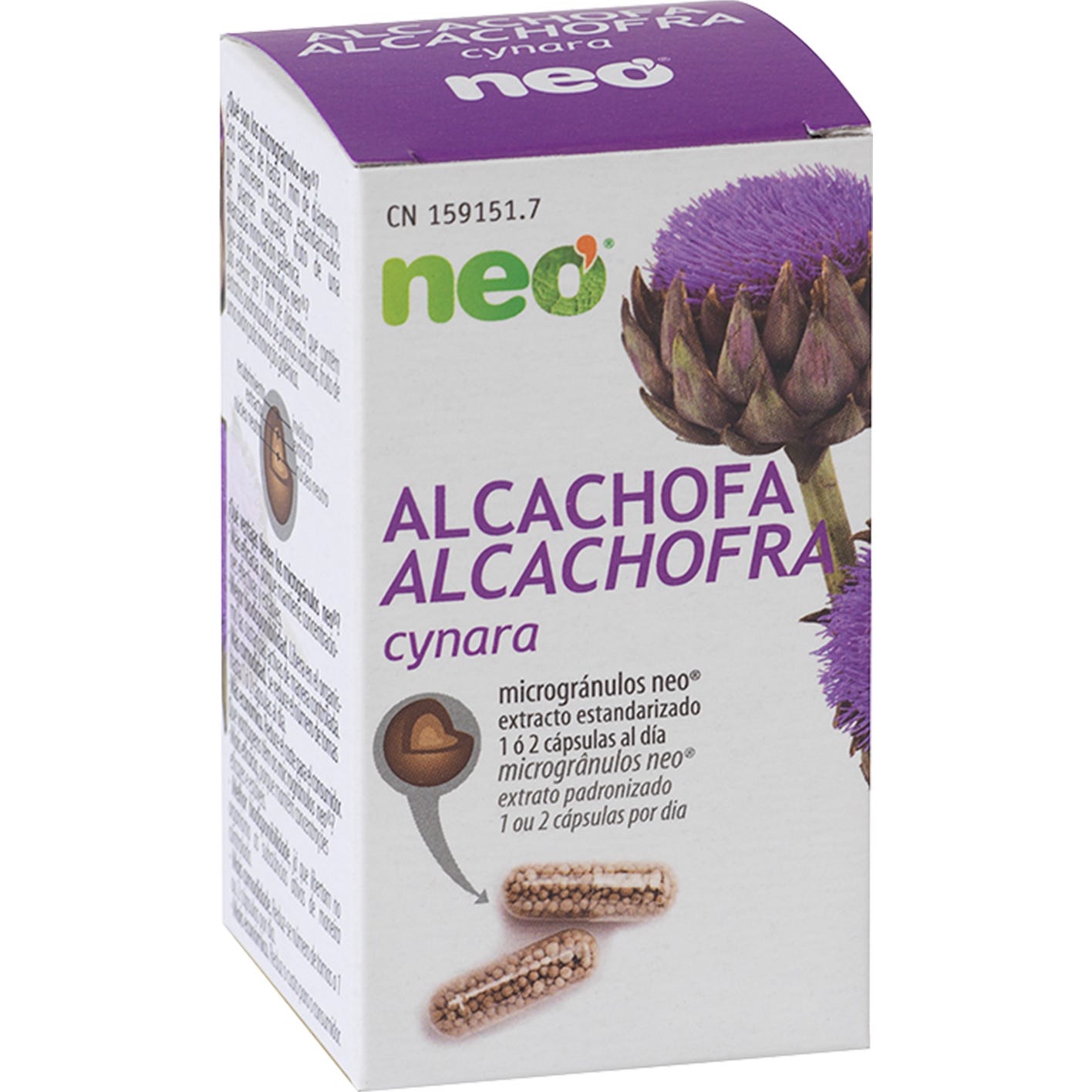 Neovital alcachofa neo 45cáps