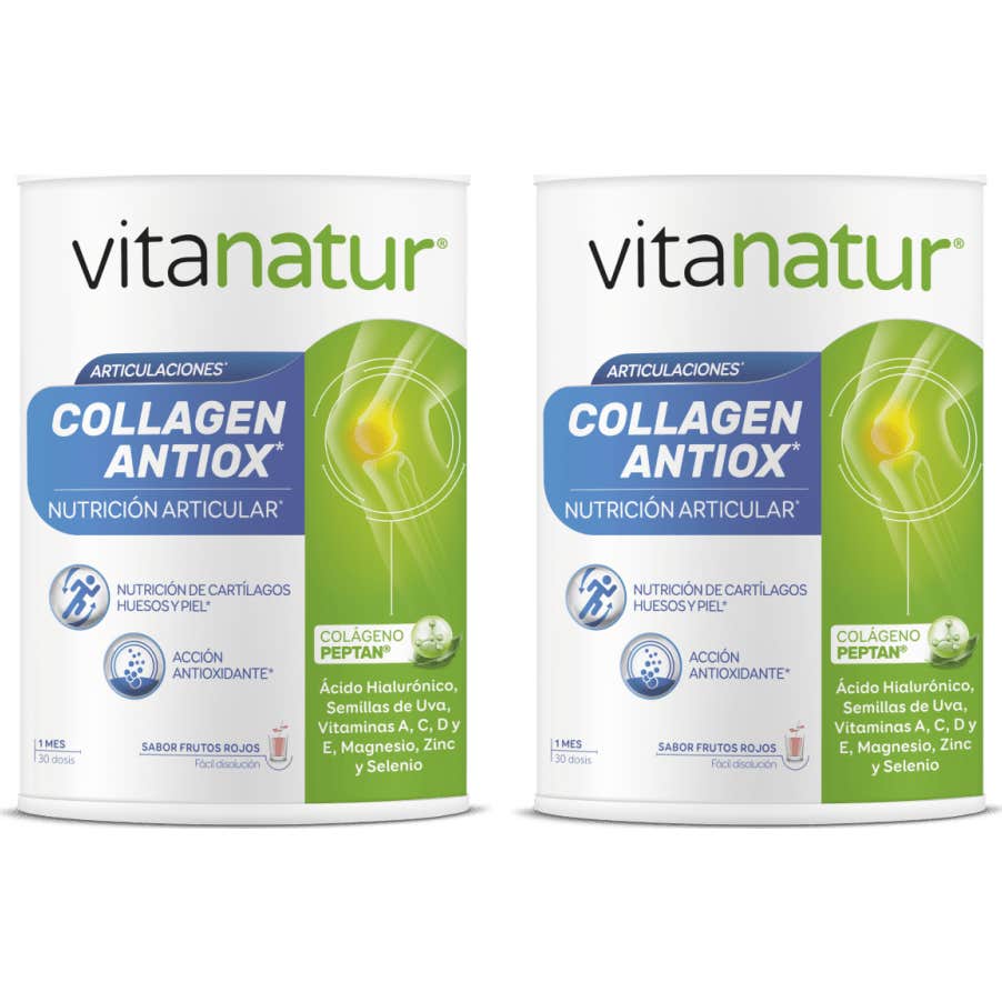 Vitanatur Collagen Antiox Nutrición Articular 2x360 g