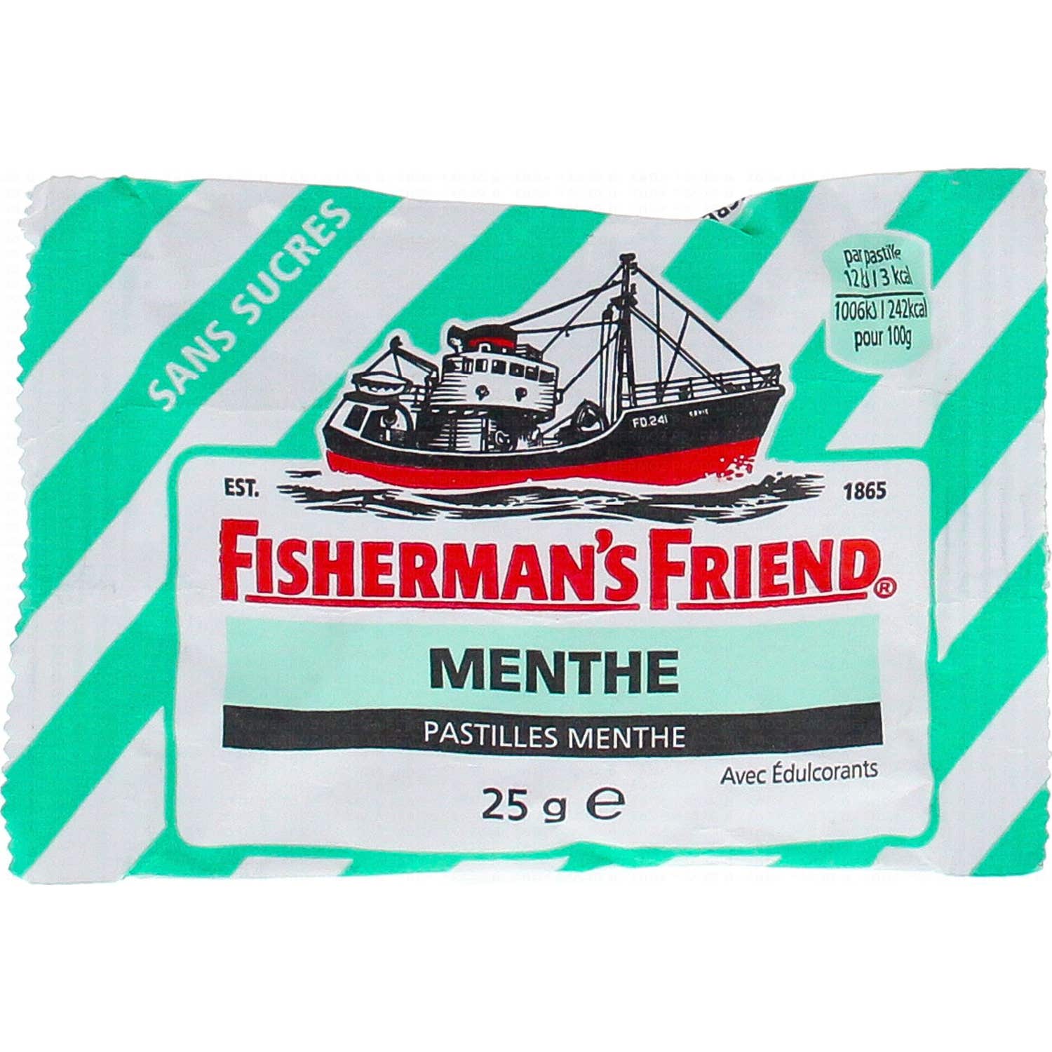'Fisherman''s Friend Menta sin Azúcar 25g'