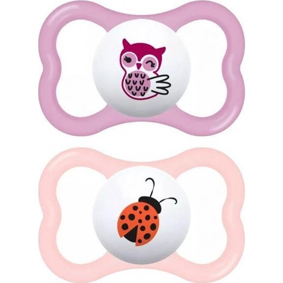 Mam Chupete Supreme 6M Rosa 2uds