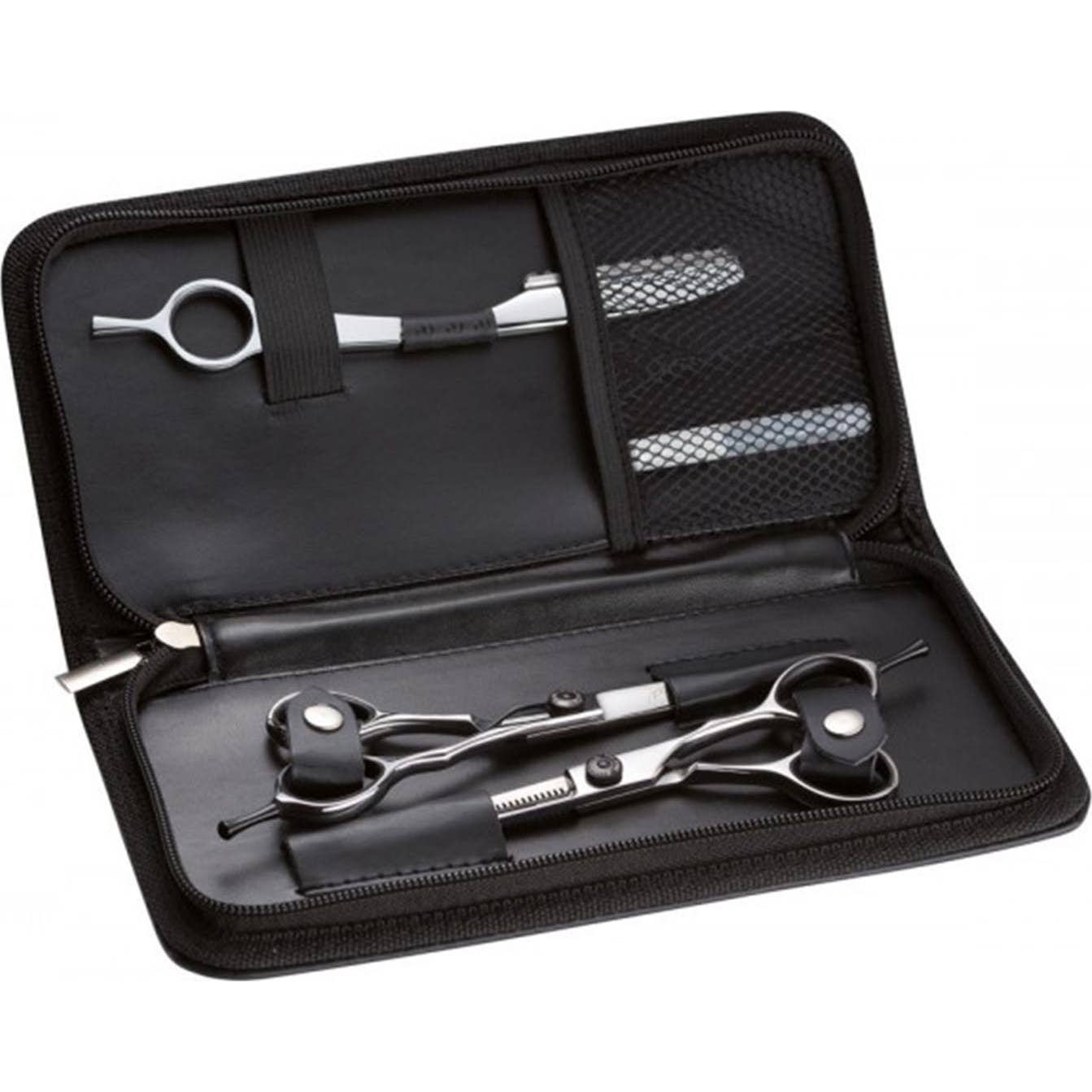 Eurostil Kit de Corte Cabello Tijera 2uds + Navaja 1ud