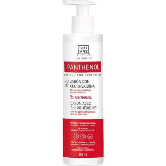 Soivre Panthenol Jabón con Clorhexidina 250ml