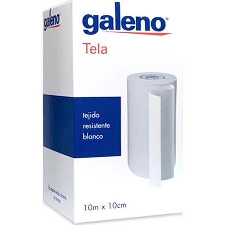 Galeno Esparadrapo Hipoalergénico Tela Blanco 10mx10cm