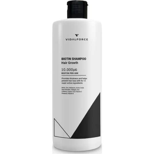 Vidalforce Champú Biotina 10000mcg 400ml