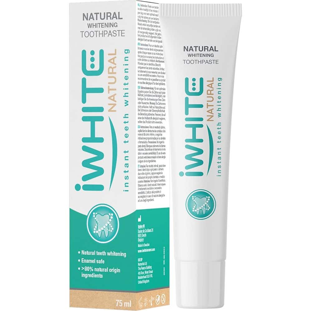 Iwhite Dentífrico Blanqueador Natural 75 ml
