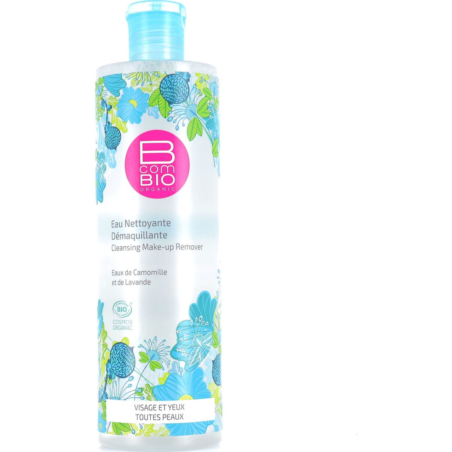BcomBio ,Maquillaje de Agua de Limpieza Floral Puret 400ml