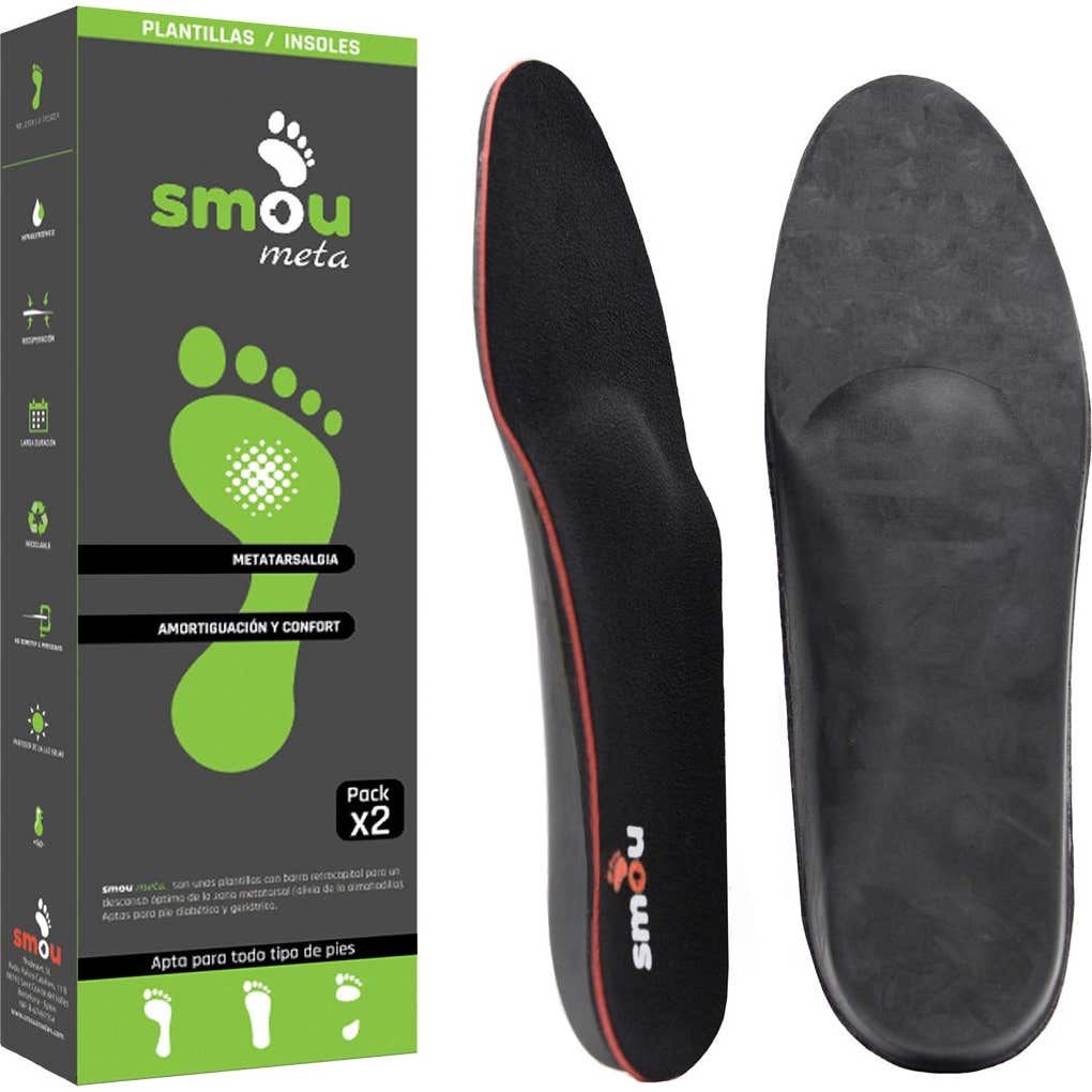 Smou Meta Metatarsalgia Amortiguación y Confort Talla 43-44 1 par