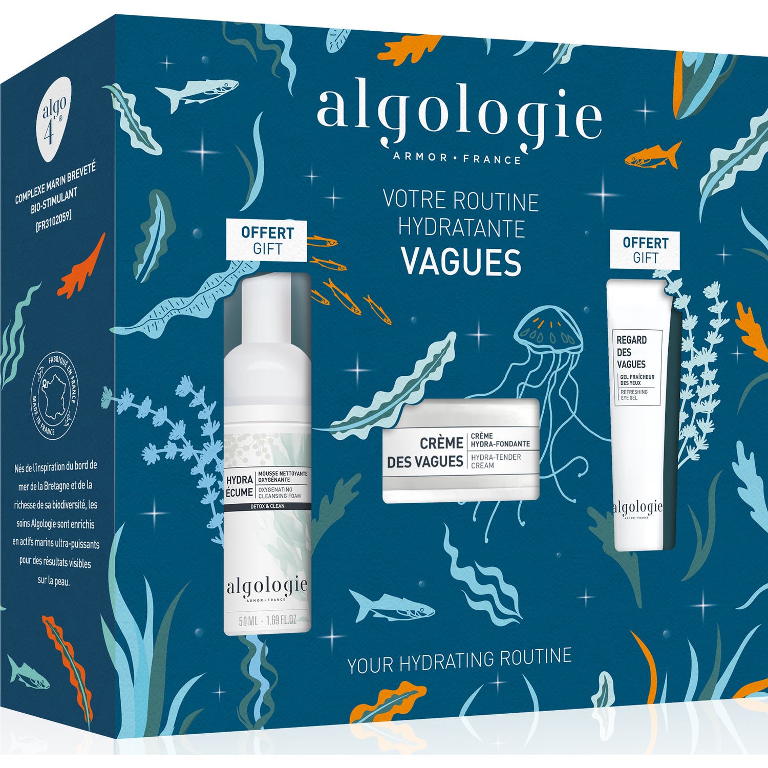 Algologie Cofre Crema Vagues + 2 Cuidado Facial