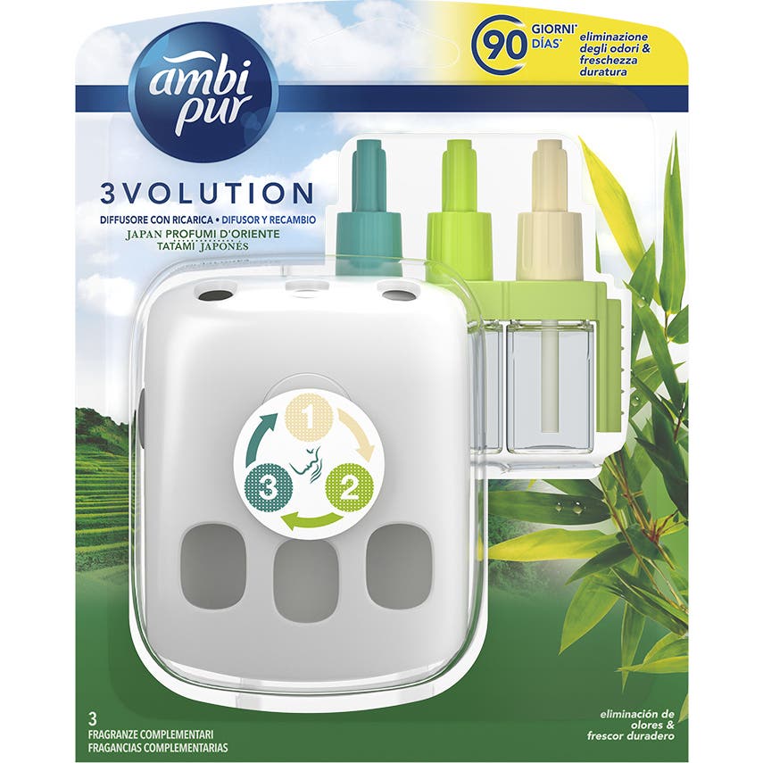 Ambi Pur 3volution Ambientador Aparato+Recambio Tatami 21ml