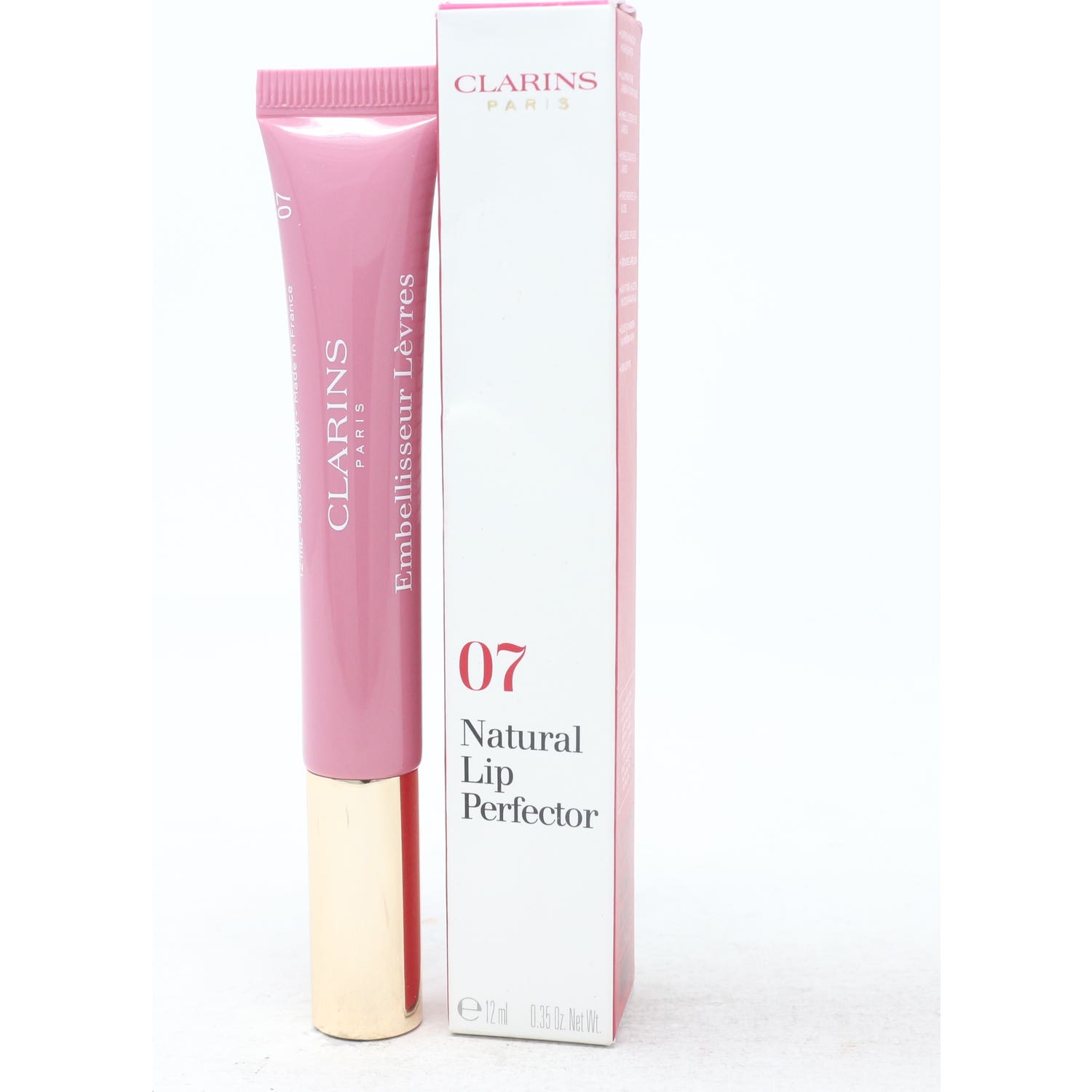 Clarins Eclat Minute Natural Lip Perfector 07 Toffee Pink