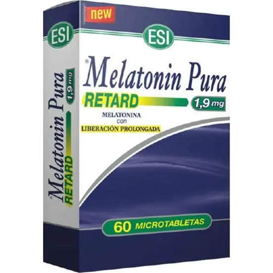 ESI Melatonin Pura Retard 1.9mg 60caps