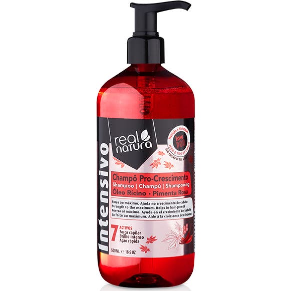 Real Natura Champú sin Sal Pro-Crecimiento 500 ml