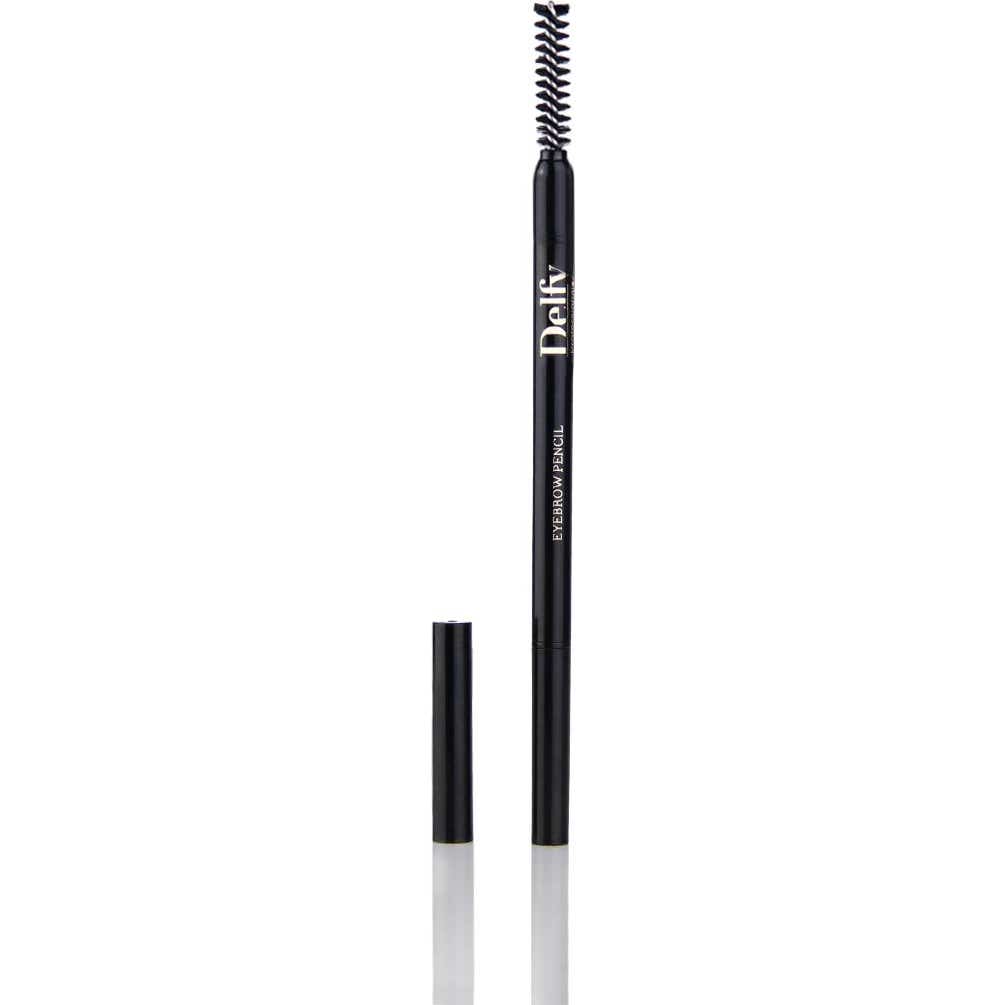 Delfy Eyebrow Pencil with Brush Color Midnight 1ud