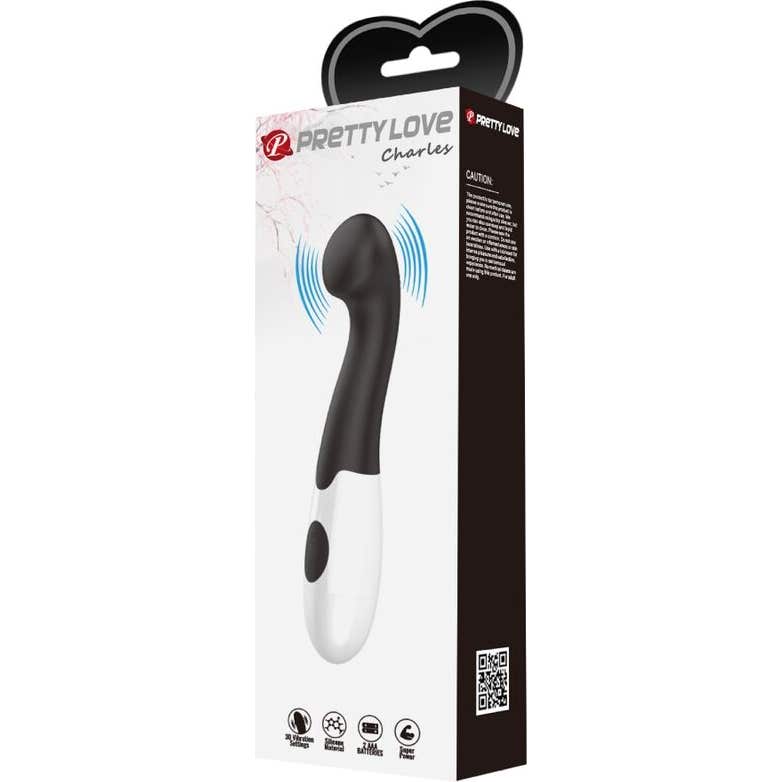 Pretty Love Charles Vibrador Punto G 30 Modos Negro 1 ud