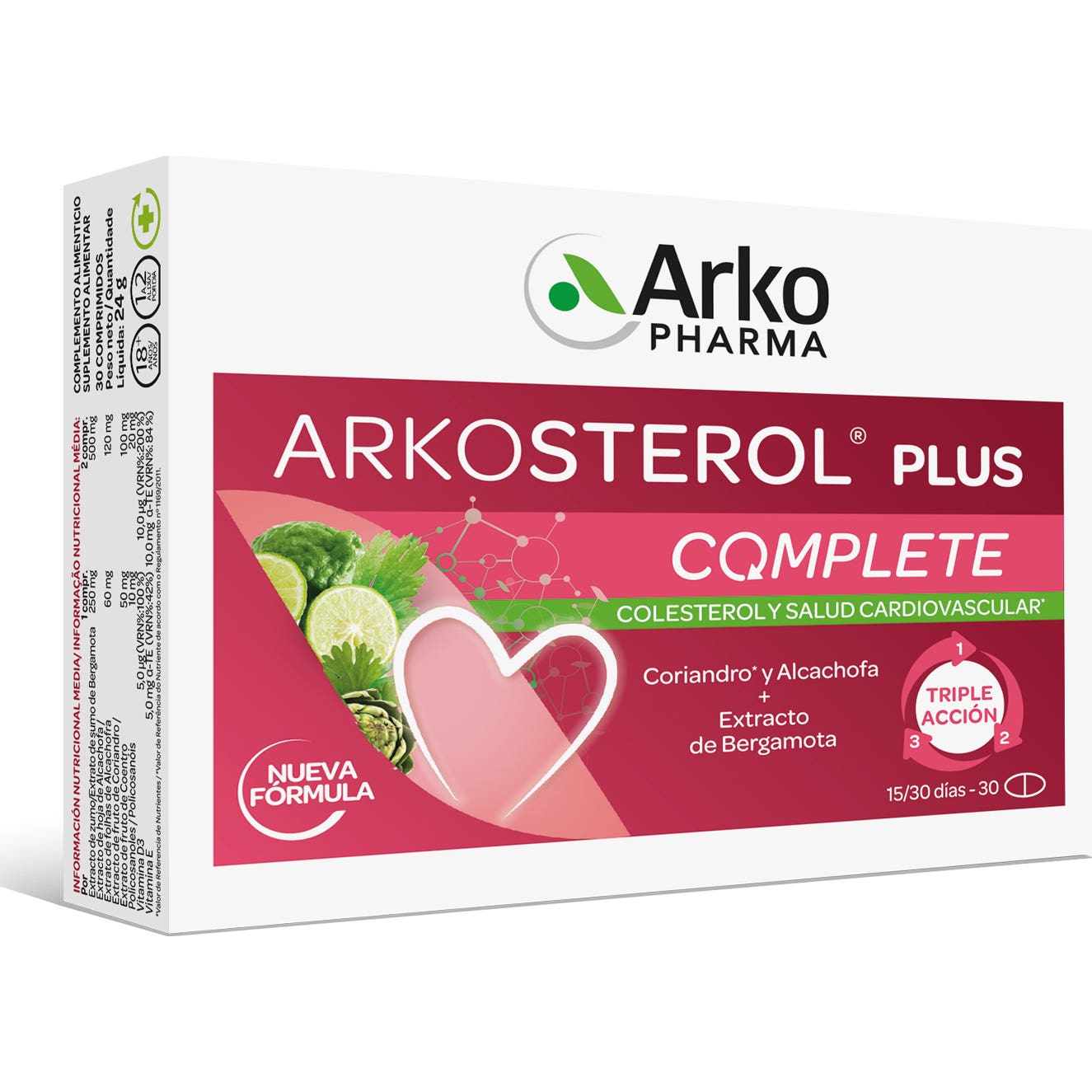 Arkopharma Arkosterol Plus Complete 30caps