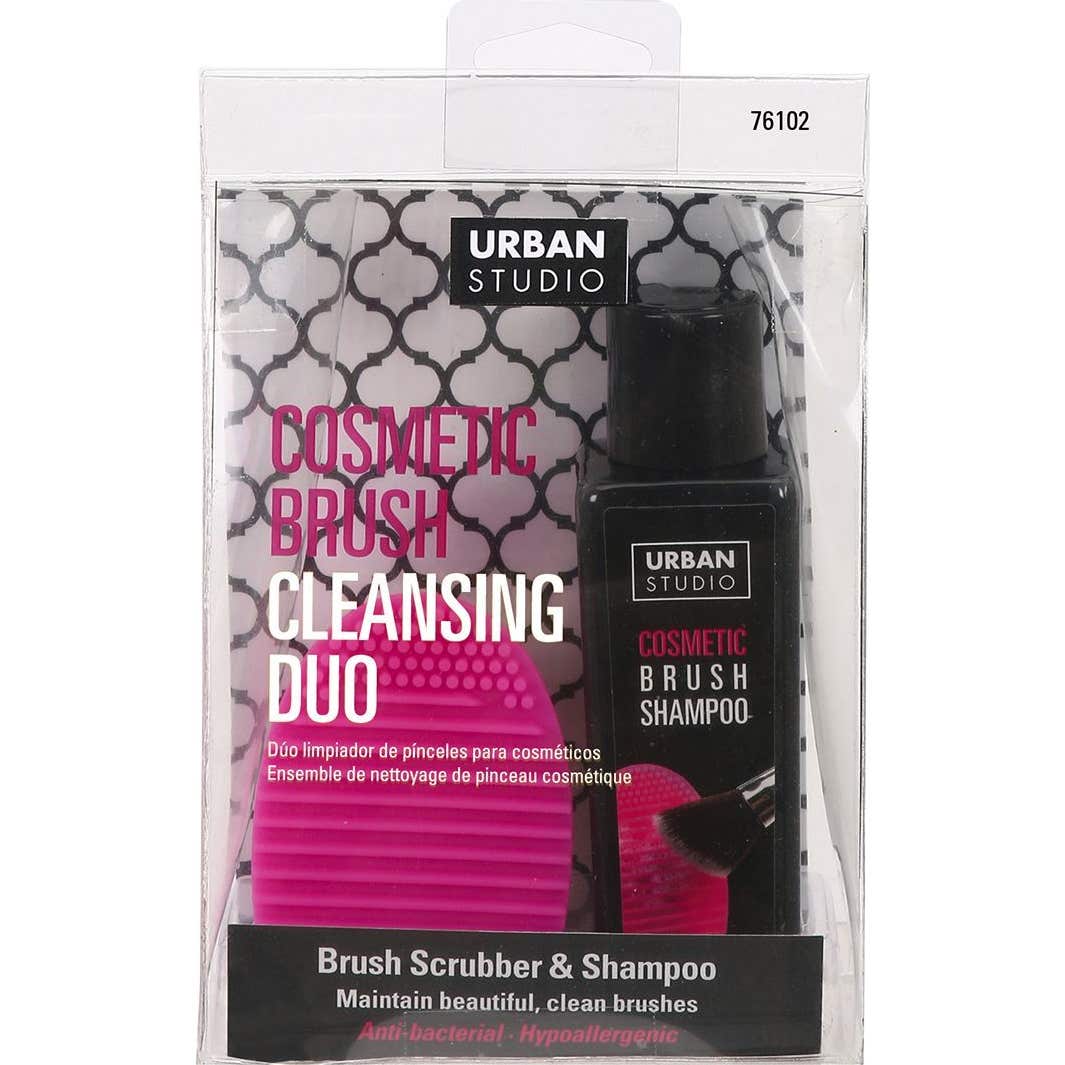 Cala Urban Studio Duo Limpiador Brocha Maquillaje 2uds