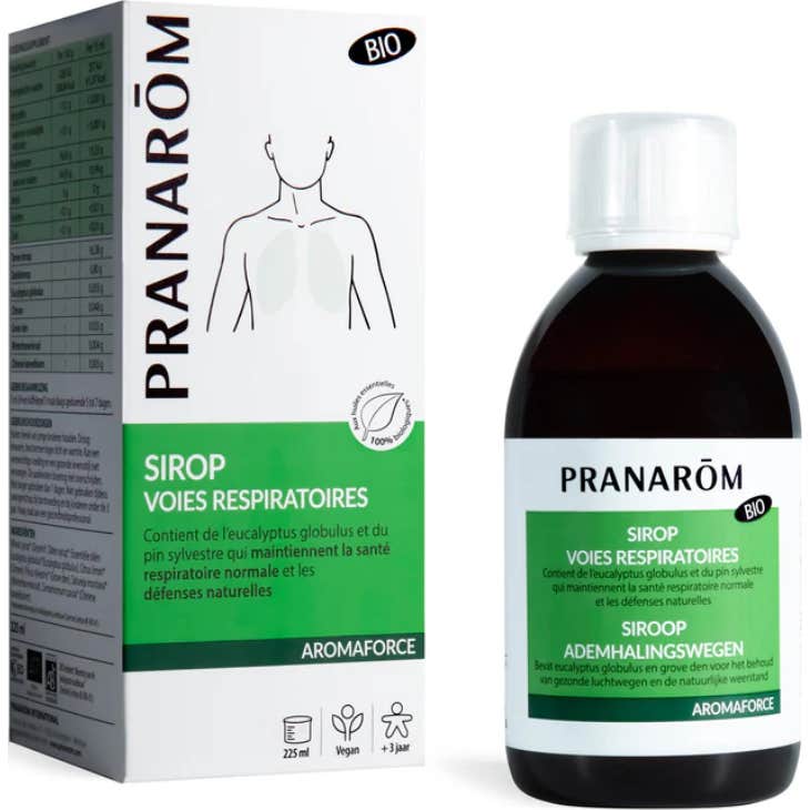 Pranarôm Aromaforce Jarabe Vías Respiratorias Bio 225 ml