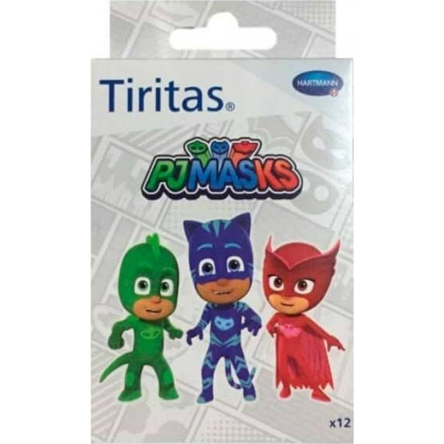 Hartmann Tiritas PJMasks 12 Unidades