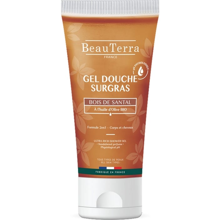 Beauterra gel Ducha Surgras Sándalo 100 ml