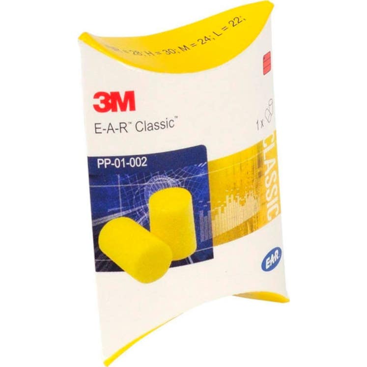 3M Tapón Oído Espuma Antirruido 1 Par