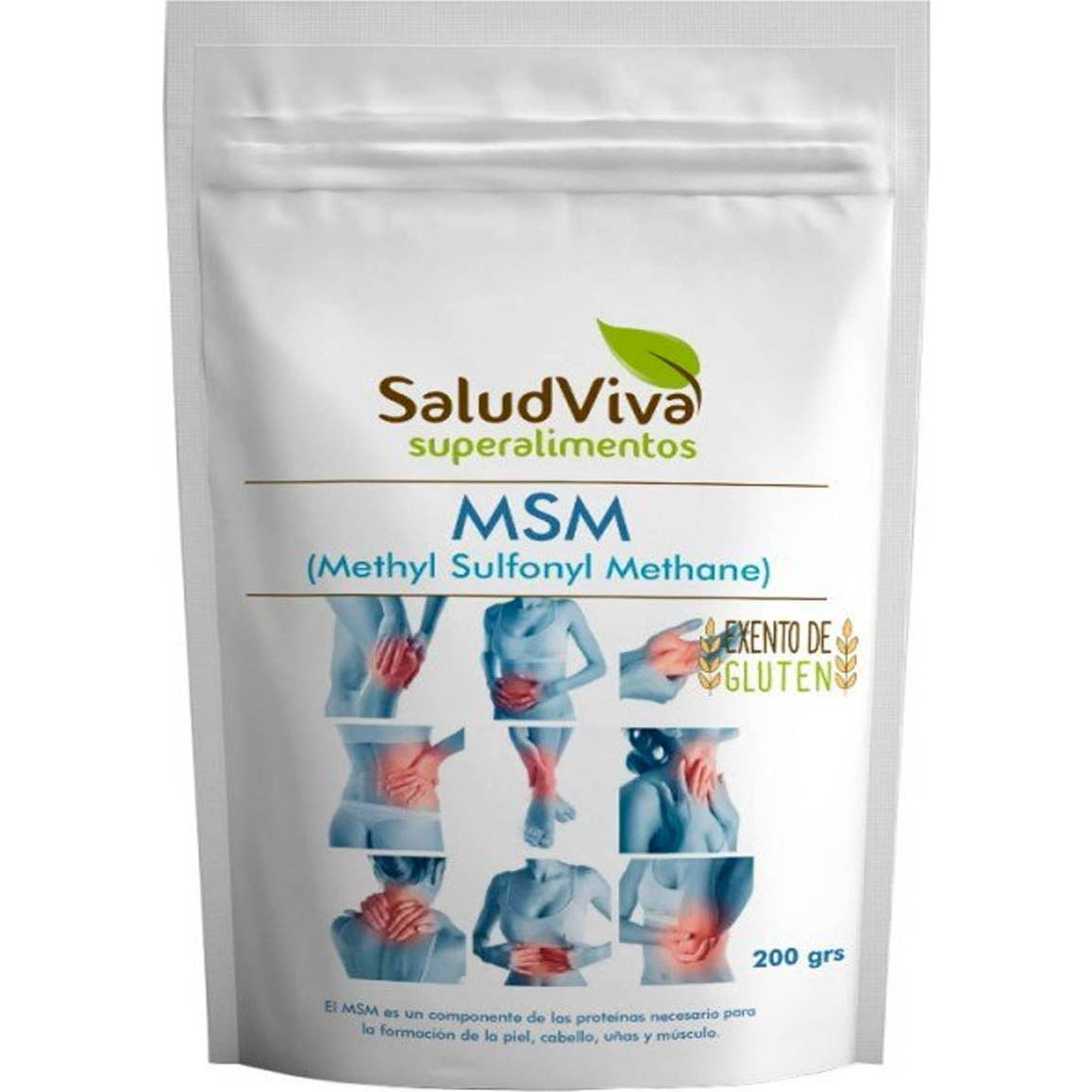 Salud Viva Msm 200 g | Natural Doctor