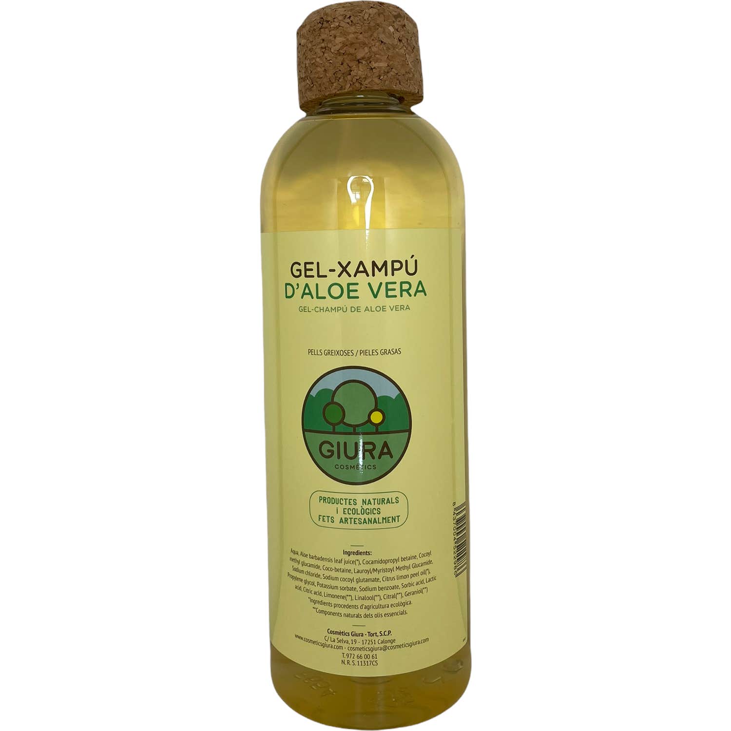 Giura Gel Baño Champú Aloe Vera 750ml